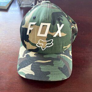 Fox Racing Hat Flexfit Stretch Graphic Print Camouflage Adult L/XL